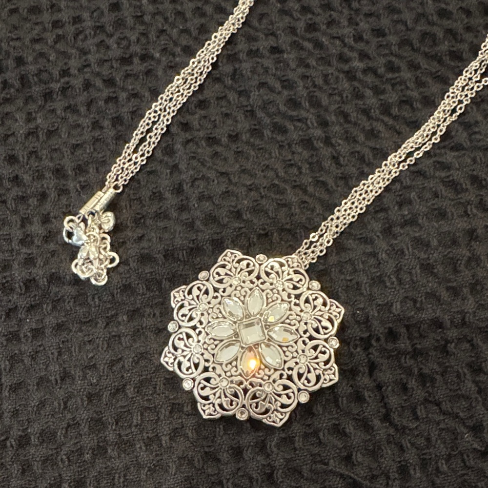 Brighton Silver Pendant Necklace